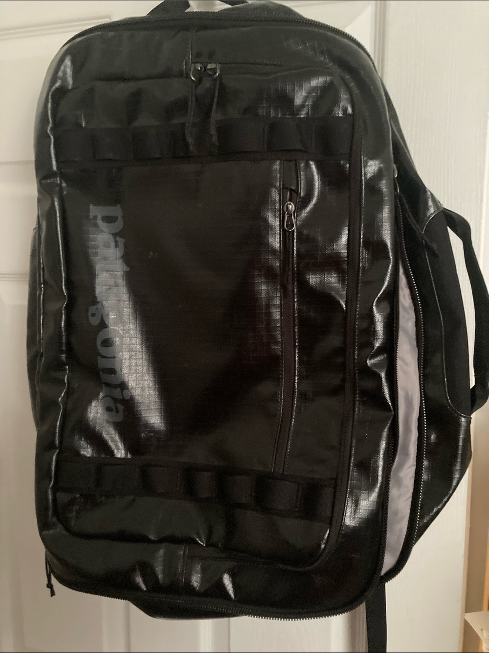 Patagonia convertible, backpack duffle black hole